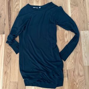 Athleta size small teal dress